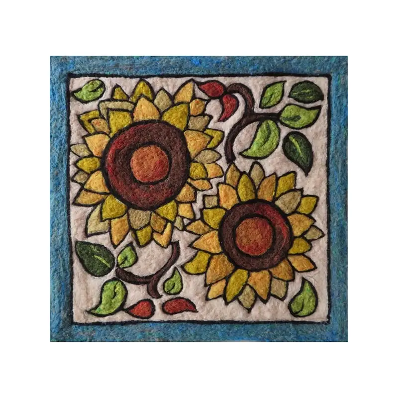 Tapestry Felting Kit - Sunflower