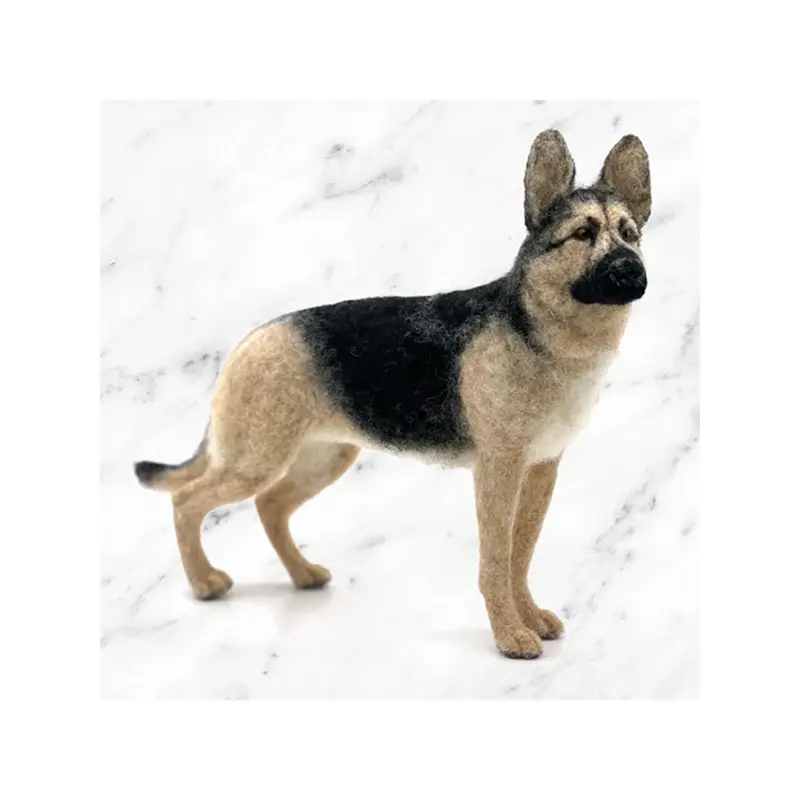 World of Wool Felting Kit - Georgi the German Shepherd