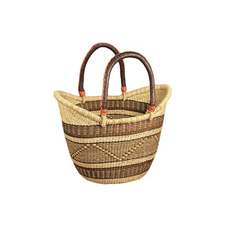 African Fair Trade Basket -  Shopping Tote