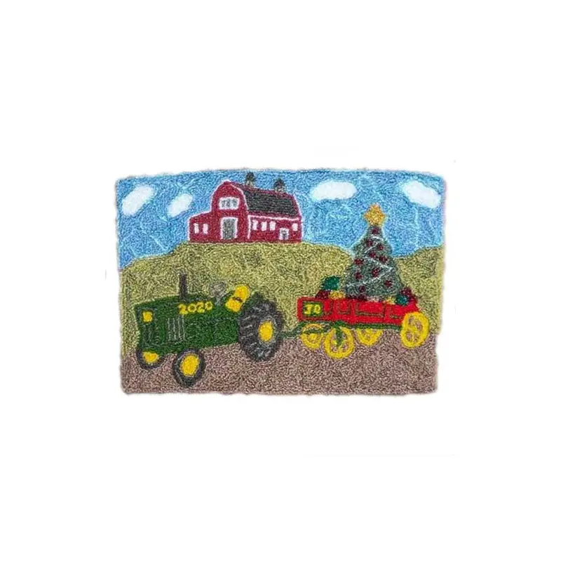 Punch Needle Kit  - Farmer's Christmas