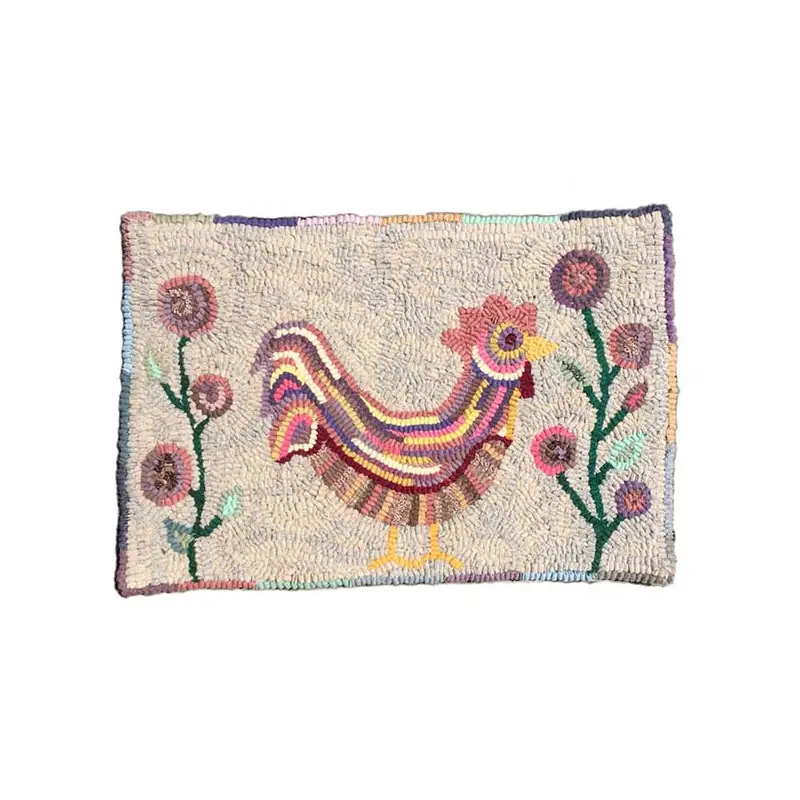 Rug Hooking Kit - Funky Rooster