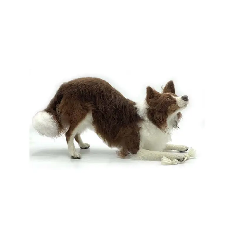 World of Wool Artisan Felting Kit - Benji the Border Collie