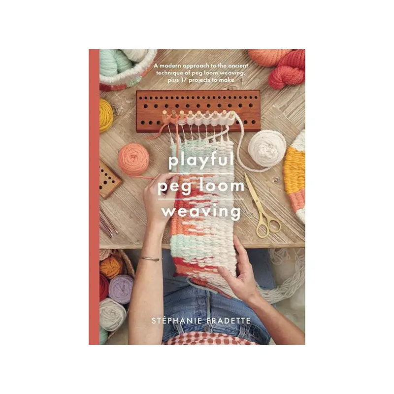 Playful Peg Loom Weaving