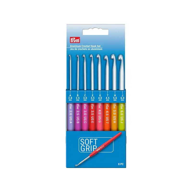 Prym Soft Grip Crochet Hook Set