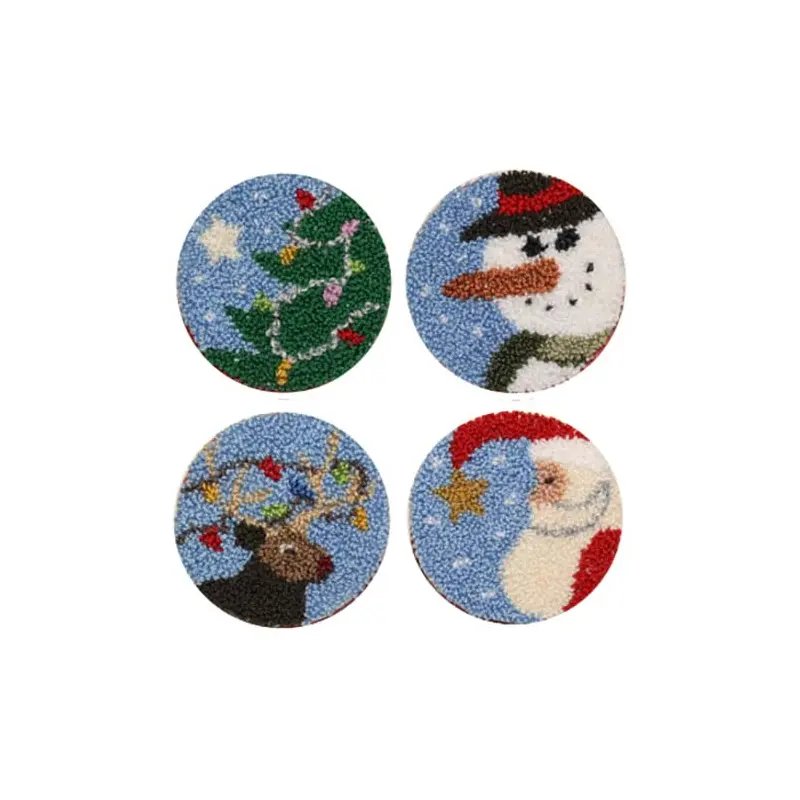 Punch Needle Kit - Christmas Pins