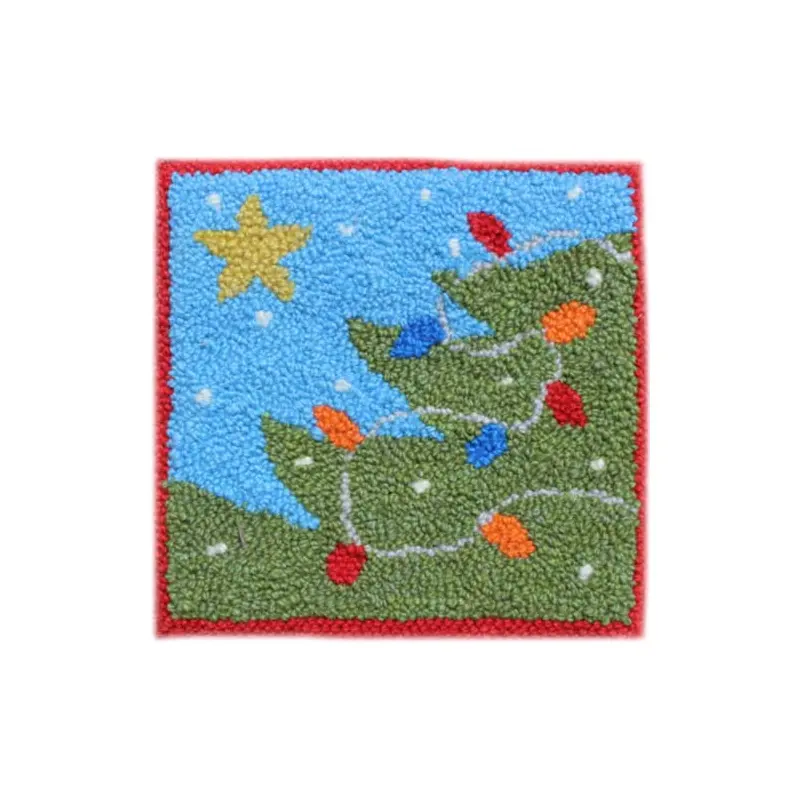 Rug Punch Kit - Christmas Tree