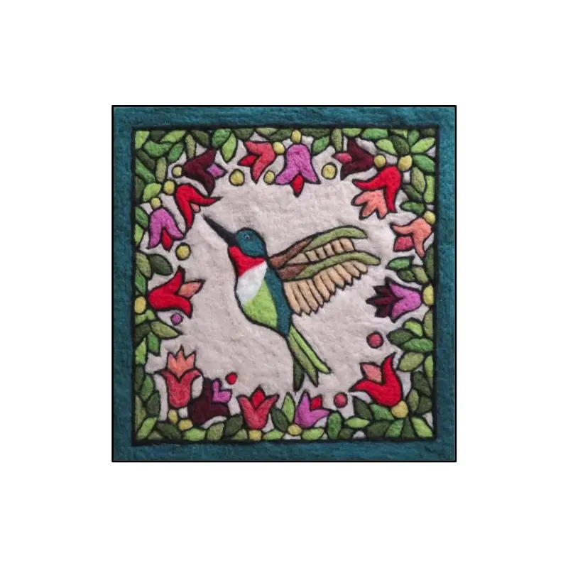 Tapestry Felting Kit - Hummingbird