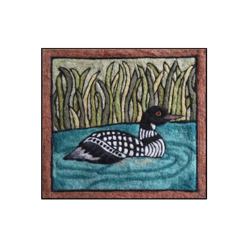 Tapestry Felting Kit - Loon