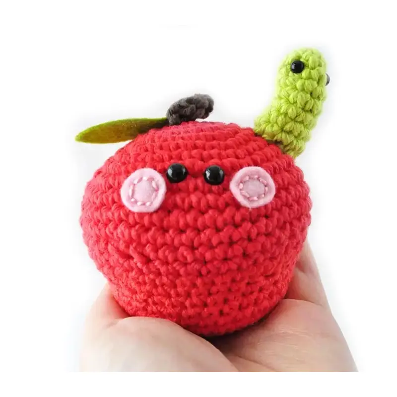 The Pudgy Rabbit Crochet Kit - Apple