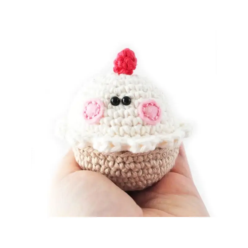 The Pudgy Rabbit Crochet Kit - Cupcake