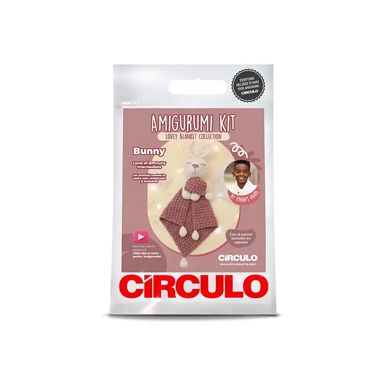 Amigurumi Kit Lovey Blanket - Bunny