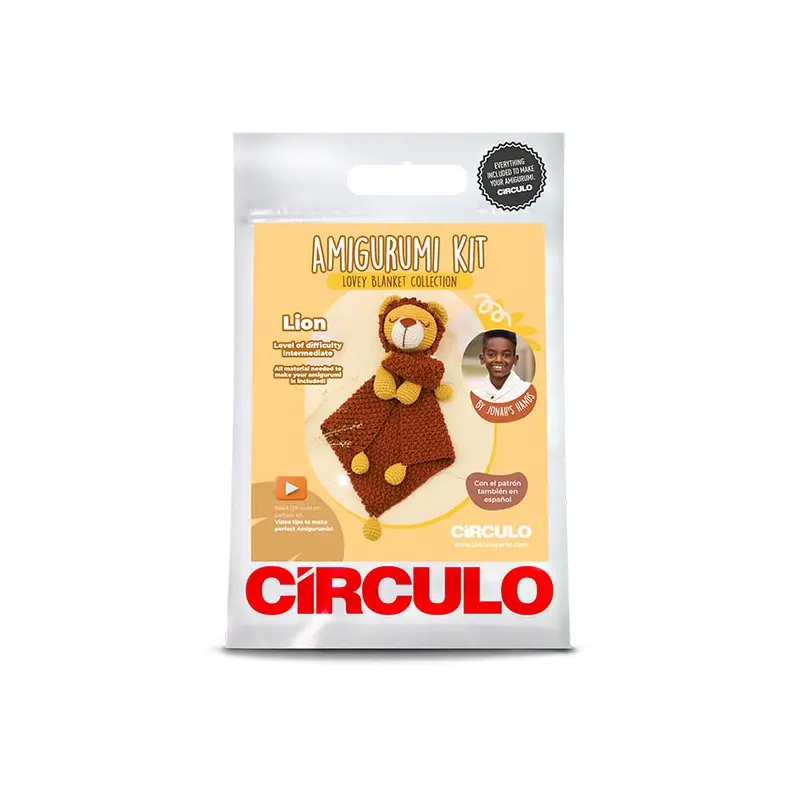 Amigurumi Kit Lovey Blanket - Lion