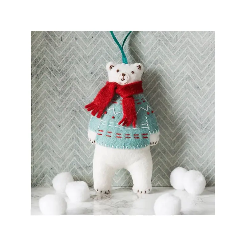 Polar Bear Felt Craft Kit