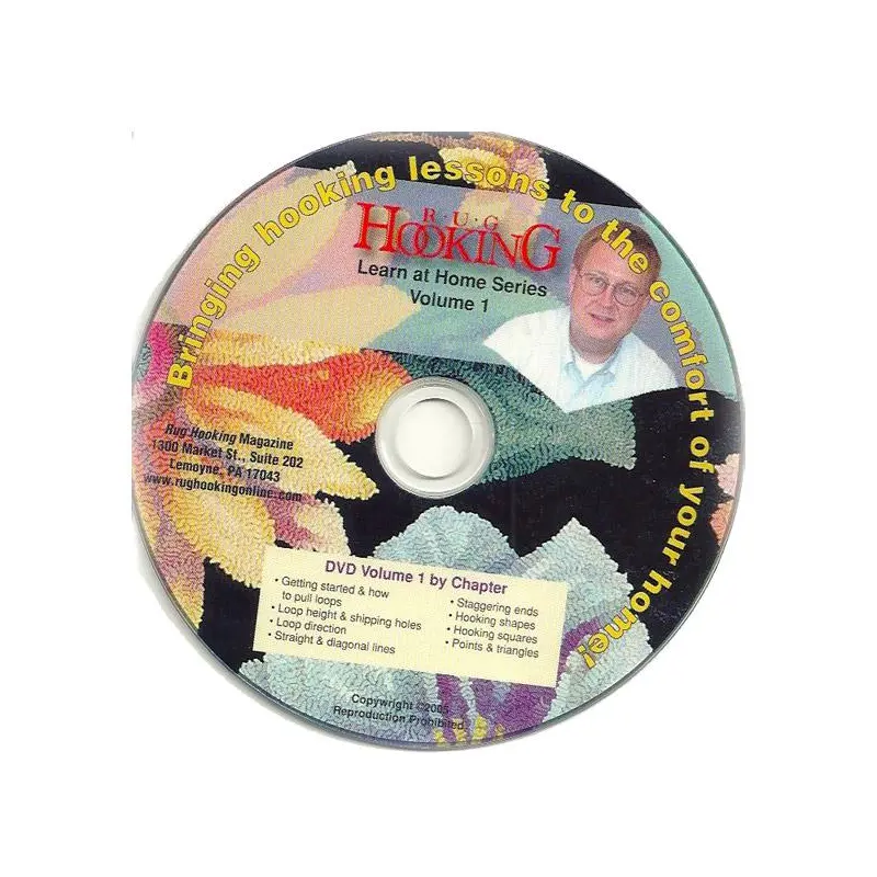 Rug Hooking Learn at Home DVD 1