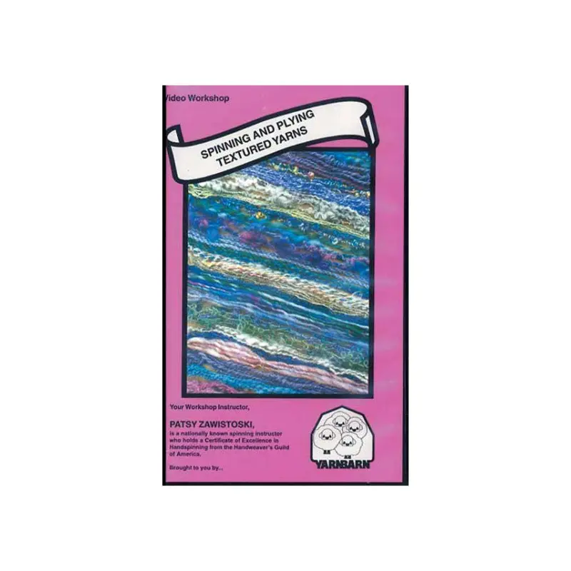 Spinning and Plying Textured Yarns DVD