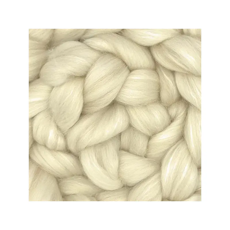 Polwarth / Camel / Silk Top