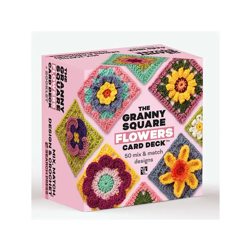 The Granny Square Flowers Card Deck